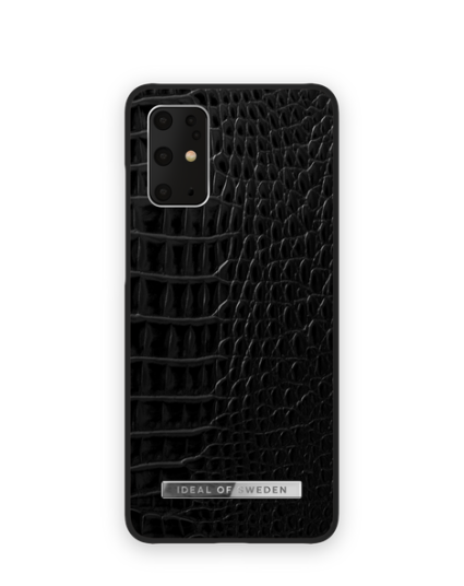 iDeal of Sweden Atelier Case Galaxy S20 Plus Neo Noir Croco Silver