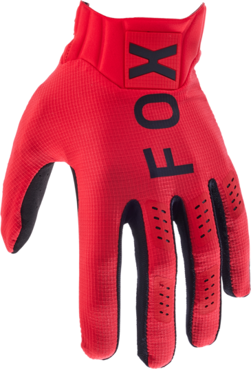 FOX Crosshansker Flexair Fluorescerende Rød