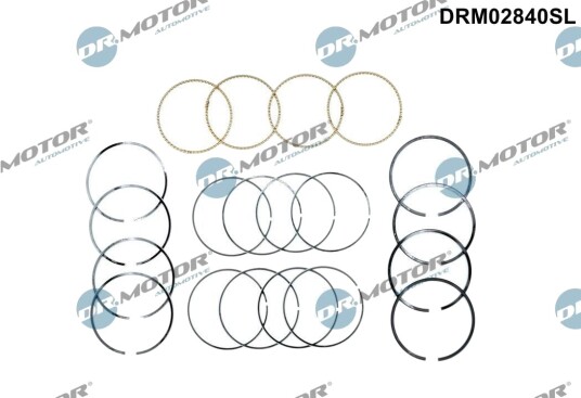 Stempelringsett DR.MOTOR AUTOMOTIVE DRM02840SL