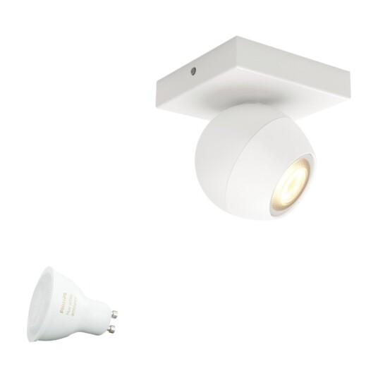Philips Hue Spotlight Buckram Utvidelse Hvit