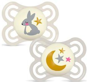 MAM Perfect Night Silk 0 6m Box Neutral   2 stk.