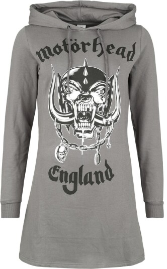 Motörhead Middellang kjole England XS til XL Damer grå
