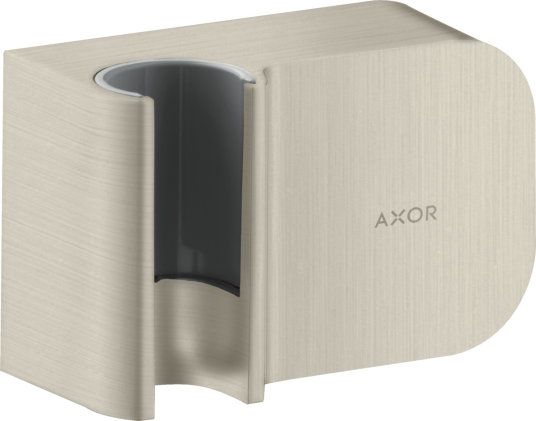 Axor One Porter Hånddusjholder Med slangeuttak, Børstet Nikkel