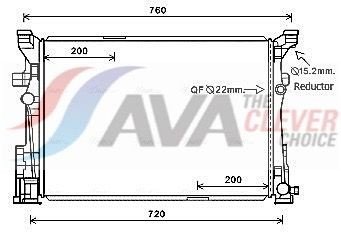 Radiator AVA Clever Choice MS2652 Radiator AVA Clever Choice MS2652