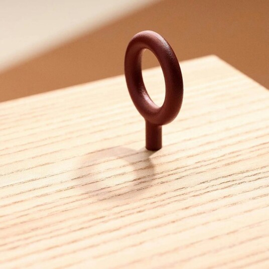 Beslag Design Key Knott Reddish Brown Beslag Design Key Knott Reddish Brown
