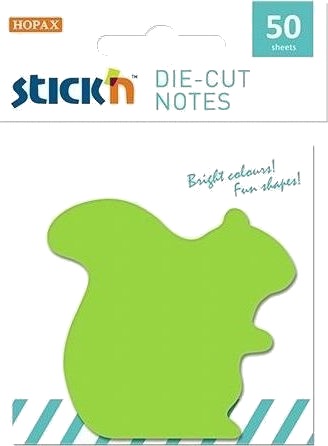 Stickn Selvklebende Notatbok Ekorn