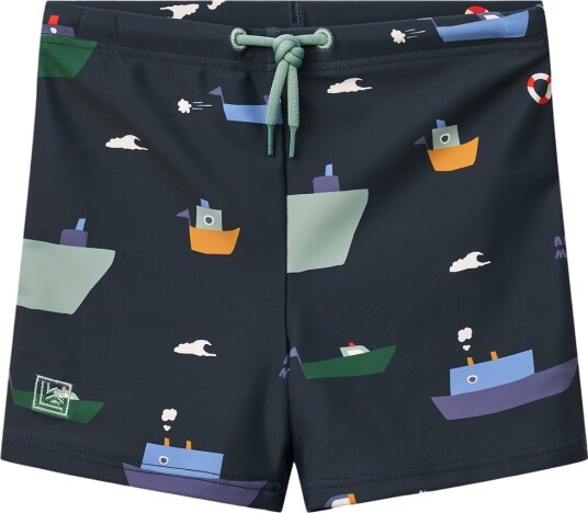 Liewood Otto Printed Swim Pants Navy 122 Liewood Otto Printed Swim Pants Navy 122