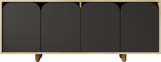 Bohem Konsollbord 180x150 cm - Brun/Antrasitt