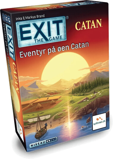 Spilbræt Exit 16: Eventyr I Catan (Da) - Multi/patterned - ONE SIZE