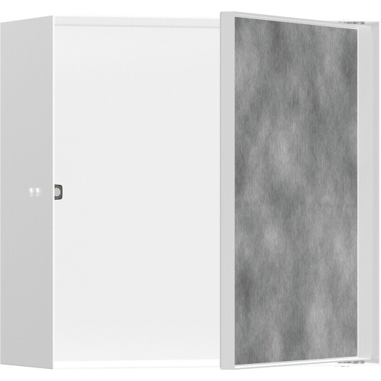Hansgrohe XtraStoris Rock Nisje 30x30x14 cm Hvit Matt Hansgrohe XtraStoris Rock Nisje 30x30x14 cm Hvit Matt