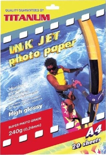 Titanum Fotopapir Glossy A4 240 g