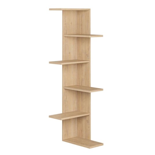 Hjørnehylle Alexandra House Living Tammi Tre MDP 37 x 141 x 24 cm 4 Hyller