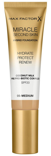 Max Factor Miracle Second Skin Foundation 05 Medium