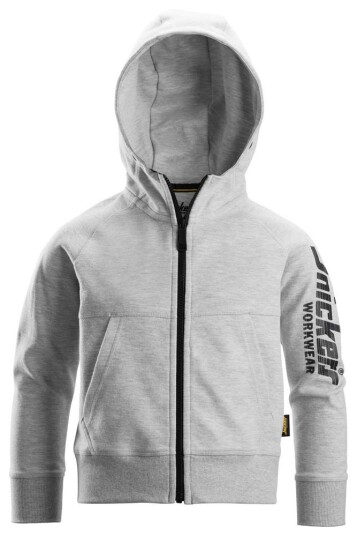 Snickers Workwear 7512 Hettegenser junior grå Grå 