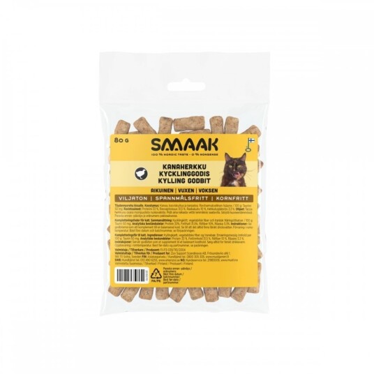 Smaak Cat Adult Chicken Treat 80 G