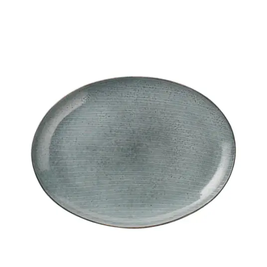 Broste Copenhagen Nordic Sea ovalt fat 26,5x35,5 cm