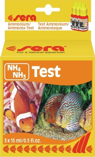 Sera Nh4/Nh3 Test Vanntestreagens Ammonia Nh3 / Nh4 0,015 L Hengende Boks Tyskland Sera Nh4/Nh3 Test Vanntestreagens Ammonia Nh3 / Nh4 0,015 L Hengende Boks Tyskland