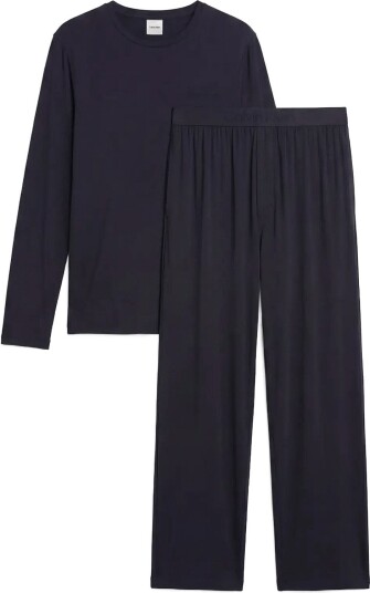 Calvin Klein Modal L/S Pant Set Black S