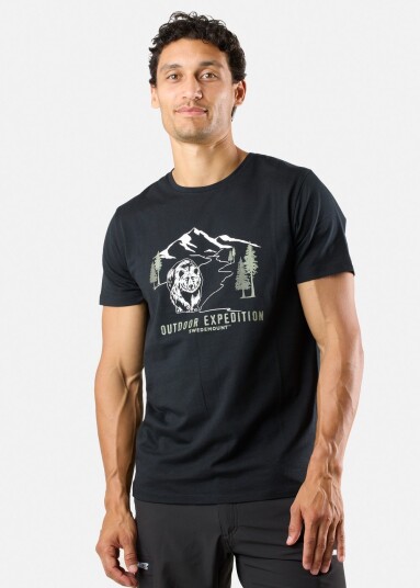 Swedemount Forest Tee Black Bear 3xl T-Shirts