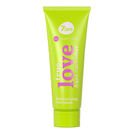 7DAYS MY BEAUTY WEEK Moisturizing Face Mask TRUE LOVE 80 ml
