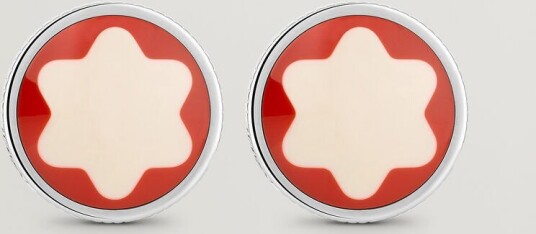 Montblanc Cufflinks Heritage Rouge et Noir