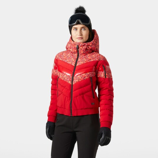 Helly Hansen Imperial Short Puffy Jacket Dame Rød Xs