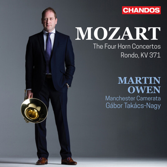 Martin Owen Mozart: Horn Cons CD