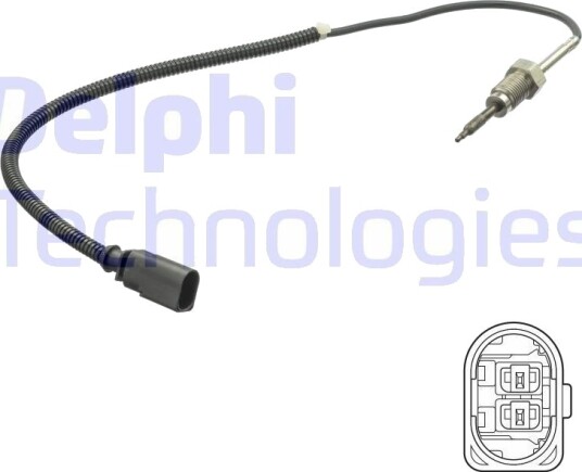 Sensor, eksostemperatur DELPHI TS30172