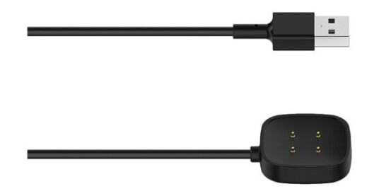 TRIACLE USB LADEKABEL FITBIT VERSA 3/4 OG SENSE 1/2