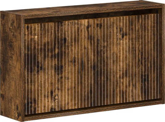 vidaXL Vegghengt skoskap ARNHEM 71 x 17 x 43 cm Konstruert tre