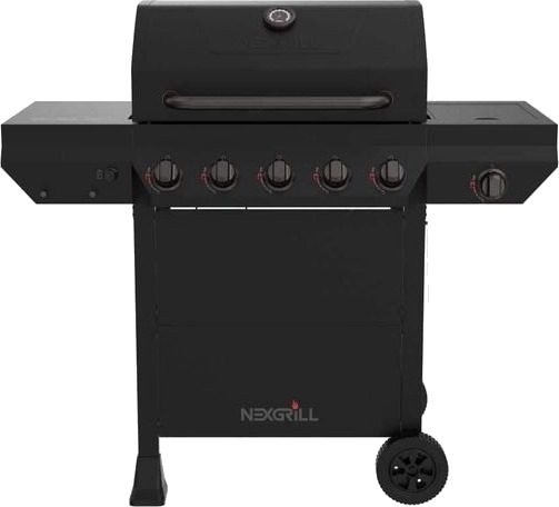 Nexgrill Classic 5 Brenner Gassgrill | Sort Lokk