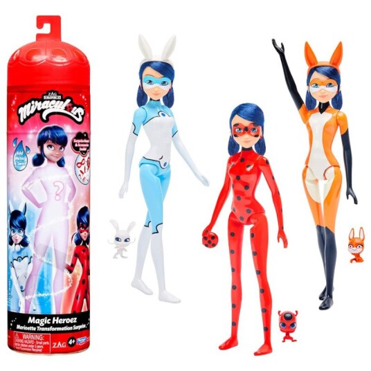 Miraculous Overraskelsesdukke M Tilbehør Magic Heroez