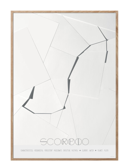 ChiCura Scorpio - The Scorpion - Multi/patterned - 29.7X42CM