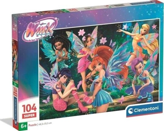 Clementoni Puzzle Super Winx 2025 104 pieces 2D Puslespill