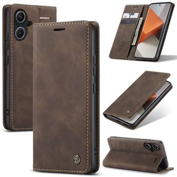 Xiaomi Redmi Note 13 Pro+ Caseme 013 Series Lommebok-deksel Kaffe
