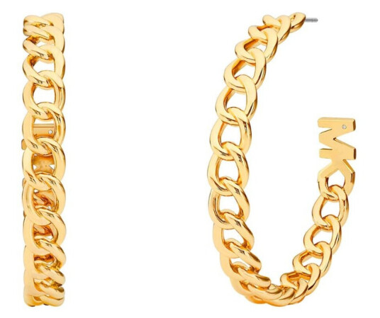 Michael Kors Øredobber 18 kt. Brass Goldplated MKJ8075710 - Dame - Brass Michael Kors Øredobber 18 kt. Brass Goldplated MKJ8075710 - Dame - Brass