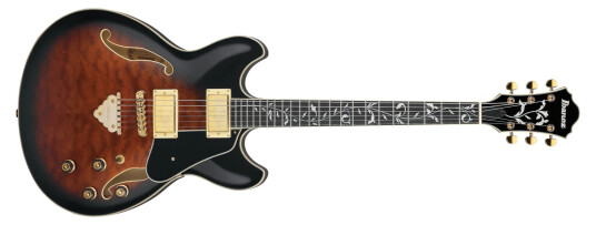 Ibanez AS93QMSP-DBS Elgitar Artcore Expressionist