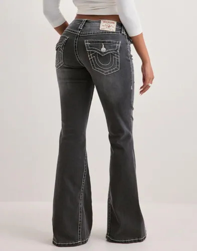 True Religion Grå Twisted Mr Ultra Flared Big T