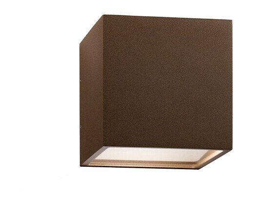 Cube LED Vegglampe XL 3000K Up/Down Rust - Light-Point