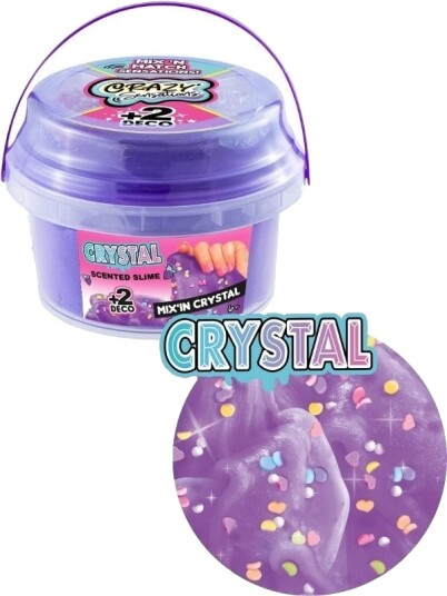 Crazy Sensations bøtte med duftende slim