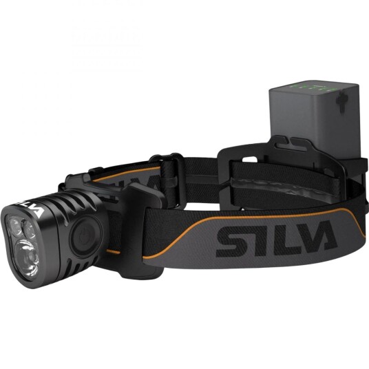 Silva Headlamp LR2000RC hodelykt svart Onesize