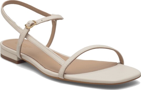 Lauren Ralph Lauren Lainee Nappa Leather Sandal Cream 39