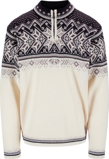 Dale of Norway Men"s Vail Sweater Mountain Stone/Offwhite L