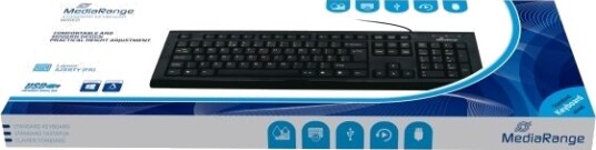 MediaRange MROS101-FR AZERTY svart