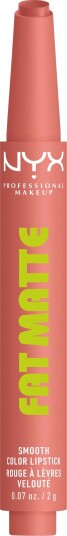 NYX PROFESSIONAL MAKEUP Fat Matte Slick Click Lip Balm 02 Cashemere Cu NYX PROFESSIONAL MAKEUP Fat Matte Slick Click Lip Balm 02 Cashemere Cu