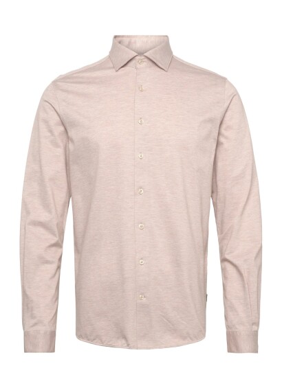 Lindbergh Black Superflex Knitted Shirt L/S Beige S