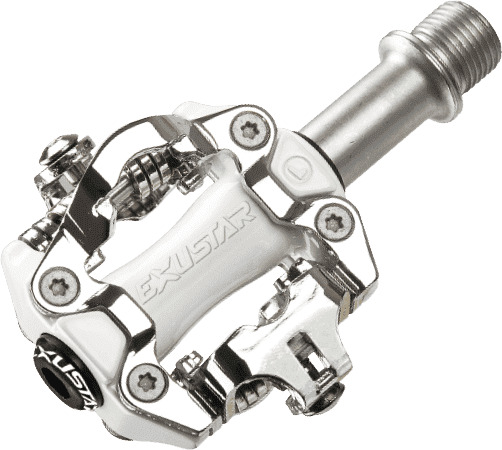 Exustar E PM213 SPD Pedaler Hvit Exustar E PM213 SPD Pedaler Hvit