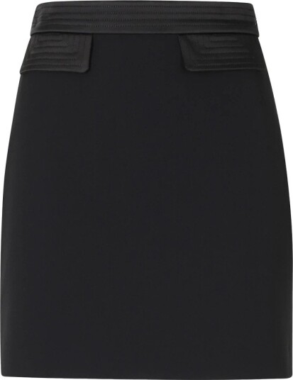Elisabetta Franchi, Dame, Skjørt, Svart, XS,