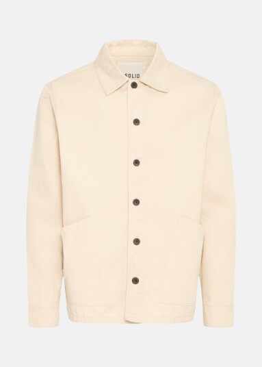 Solid Sdossie Overshirt Oatmeal 2xl Langarmede Skjorter