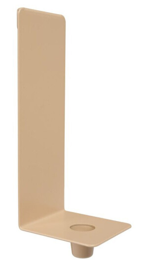 Design Letters Cosy Up vegglysestake 25 cm Beige - Minimalistisk Lysestake